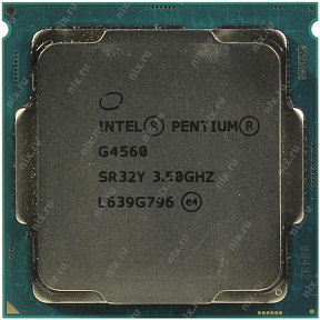 CPU Intel Pentium G4560       3.5 GHz,2core,SVGA  HD  Graphics 610,0.5+3Mb,54W,8GT,s  LGA1151