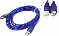 Telecom Кабель удлинительный  USB  2.0 (A--)A)  3.0м