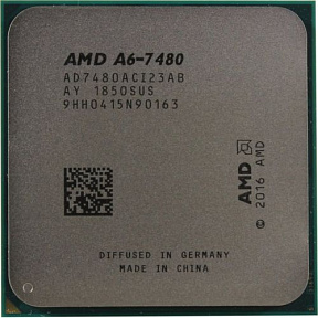 CPU AMD A6-7480     (AD7480AC) 3.8 GHz/2core/SVGA RADEON R5/1 Mb/65W  Socket FM2+