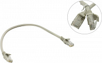 Patch Cord  UTP  кат.5e 0.3м,  серый