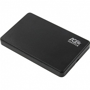 AgeStar (3UB2P2-Black)(EXT BOX для внешнего подключения  2.5"  SATA HDD,  USB3.0)