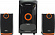 Колонки Dialog Progressive AP-200 (2х15W +Subwoofer 30W,  дерево,  SD, USB,  ПДУ)