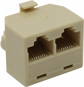 5bites (LY-US024) Модуль RJ-45M  –  2xRJ-45F, кат.  5e