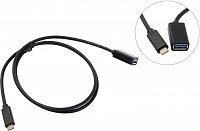 Кабель-переходник USB-C M --) USB 3.0  AF 1м