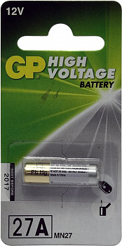 GP 27A Super (MN27) 12V,  щелочной (alkaline)