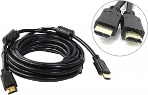 5bites (APC-014-050) Кабель HDMI to HDMI (19M -19M)  5м  2 фильтра  ver1.4