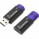 SmartBuy Click (SB4GBCL-B) USB2.0  Flash  Drive 4Gb  (RTL)