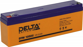 Аккумулятор Delta DTM 12022  (12V,  2.2Ah) для  UPS