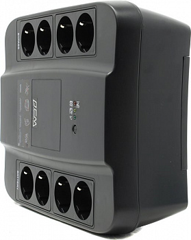 UPS 850VA PowerCom  Spider  (SPD-850N Euro  Black)