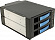 Procase (A3-203SATA3(BL))  HotSwap  корзина 3xSATA/SAS  2.5”/3.5”