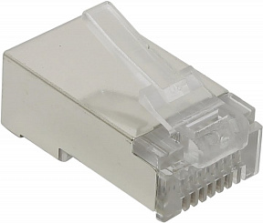 RJ-45  Коннектор  (экран.) (упаковка  100шт)