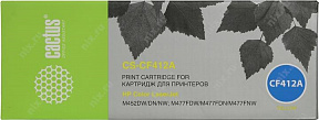 Картридж Cactus CS-CF412A Yellow для HP  LJ M452/M477