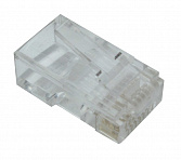 RJ-45 Коннектор Кат.5 (упаковка 100шт)  (V)  под одножильный  кабель