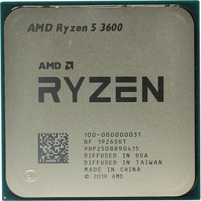 CPU AMD Ryzen 5 3600     (100-000000031) 3.6 GHz/3+32Mb/65W Socket AM4
