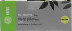 Картридж Cactus CS-PH6000BK Black для Xerox Phaser 6000/6010,  WorkCentre 6015