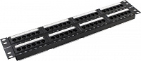 Patch Panel 19" 2U UTP 48 port кат.5e Exegate (EX256753RUS)  разъём  KRONE&110 (dual  IDC)