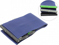 IDE cable 80жил UDMA66 (  3  connectors )  25-45см