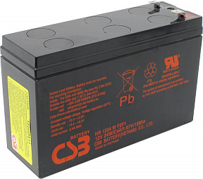 Аккумулятор CSB HR 1224W F2F1  (12V,  6Ah) для  UPS